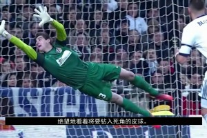 C罗这脚射门后镜头给到皇马门将卡西，他的表情让所有门将破防！