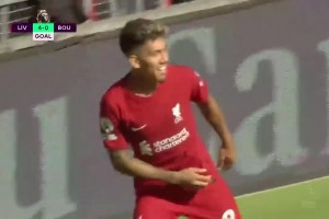 今晚会如何？22年利物浦9-0伯恩茅斯！菲尔米诺助攻戴帽+双响！